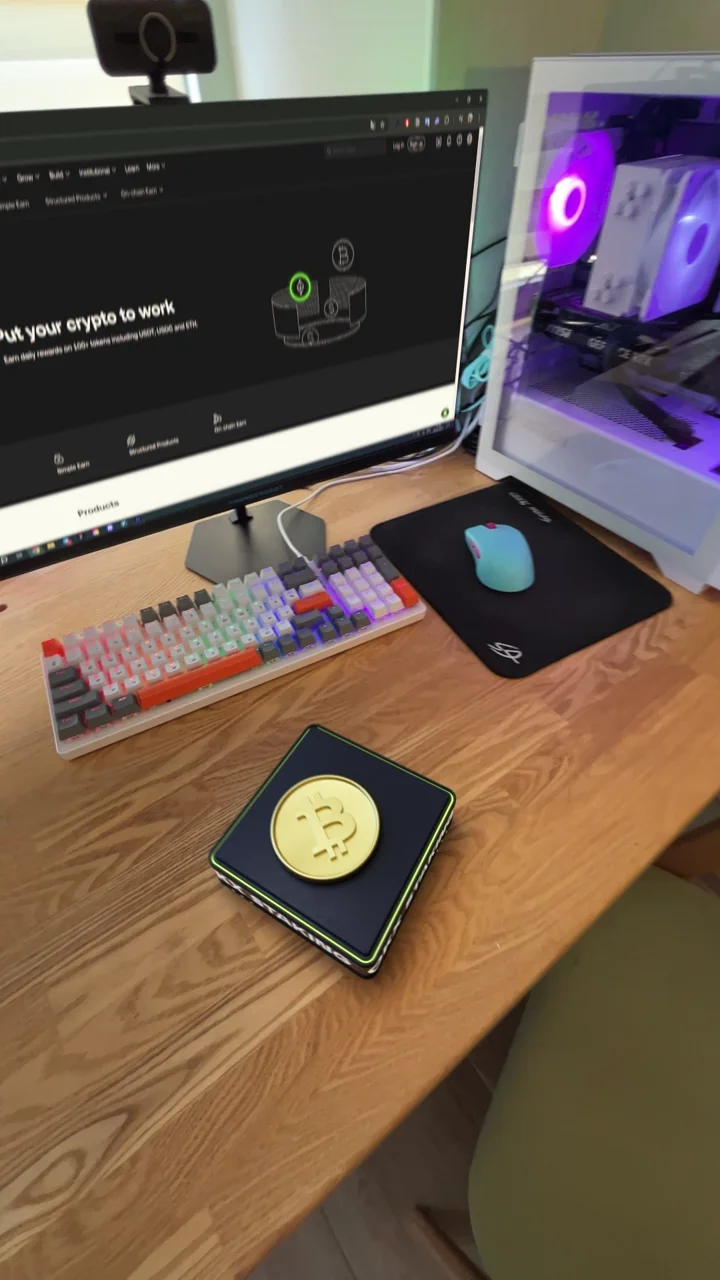 OKX Staking — Mixed reality / VFX